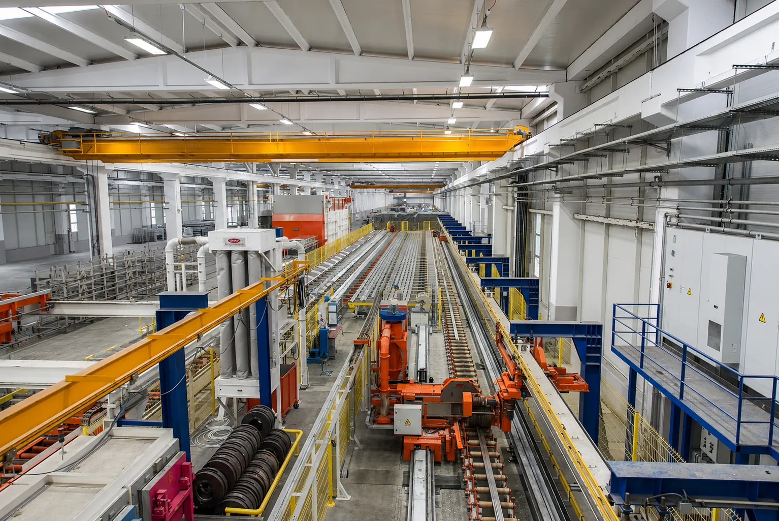 RAU Metals ekstrüzyon presi - alüminyum profil üretimi